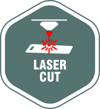 laser-cut