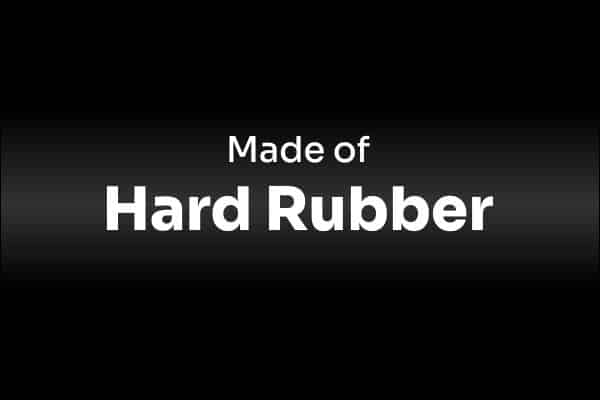 Made-of-hard-rubber