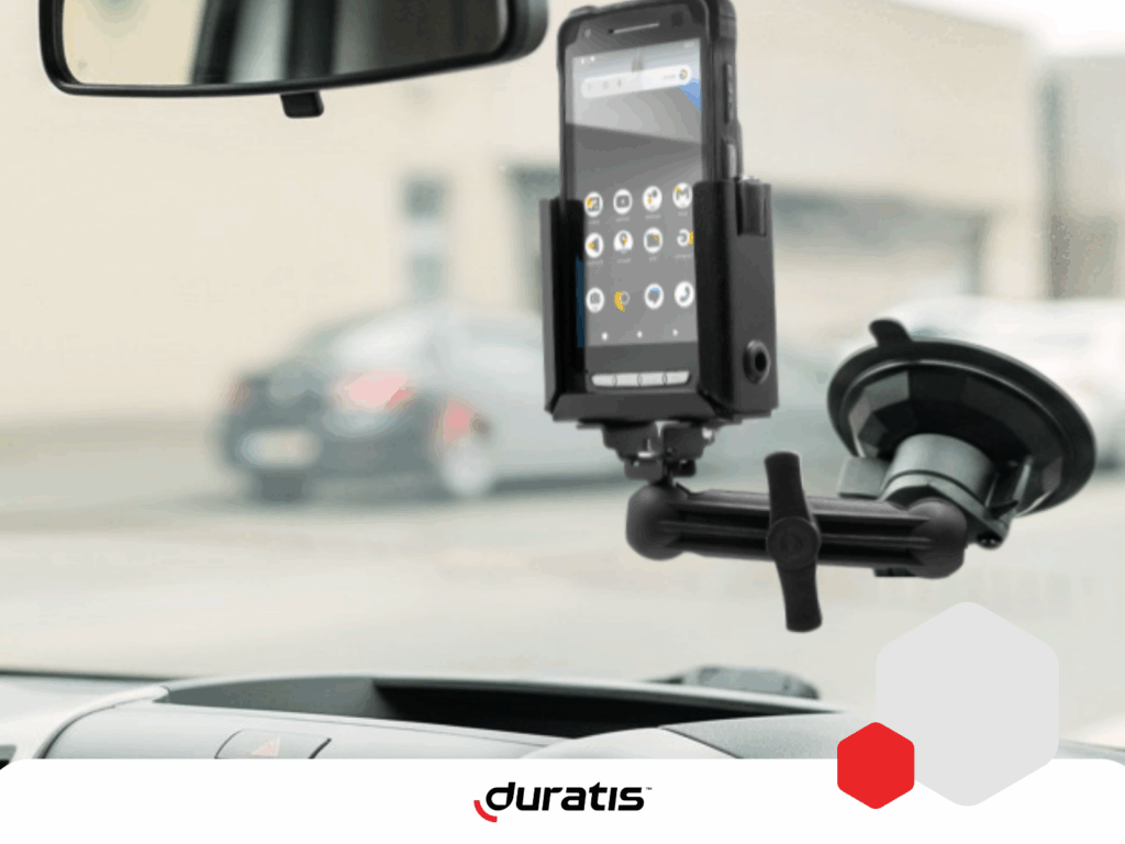 Mobile computer on van mount