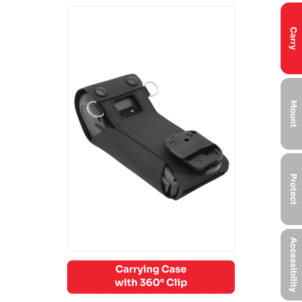 Ingenico DX8000 case with rotating belt clip